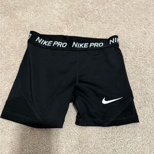 Black Athletic Shorts Nike pros